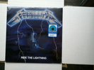 METALLICA RIDE THE LIGHTNING LP BLUE VINYL LIMITED EDITION  SEALED MINT