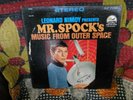 LEONARD NIMOY PRESENTS MR.SPOCK'S MUSIC FROM OUTER SPACE LP-1967 VINTAGE LP