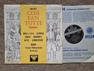 Mozart Cosi Fan Tutte Highlights Lp Decca Wide band ED 1 Lp SXL 2058