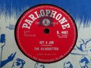 THE SILHOUETTES: GET A JOB 1958 PARLOPHONE 78RPM EX+ RARE DOO WOP