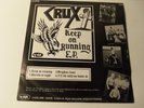 CRUX KEEP ON TRUCKING, EP ,CRASH FIGHT FOR YOUR LIFE 45 RPM , NO FUTURE ENGLANDD