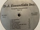 Acapella Anonymous Vol. #4 Vinyl, 12