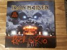 Iron Maiden Rock In Rio 3 LP Picture Disc Original de 2002 en Très Bon état