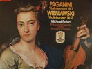 PAGANINI WIENIAWSKI Violin Concertos Michael Rabin Eugene Goossens EMI LP