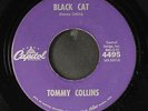 TOMMY COLLINS: black cat / my last chance with you CAPITOL 7