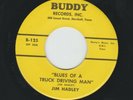 ROCKABILLY - JIM HADLEY - BLUES OF A TRUCK DRIVING MAN - HEAR -1960 TEXAS BUDDY