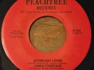 JAMES FOUNTAIN Seven Day Lover PEACHTREE Early 70s RE NORTHERN SOUL 45