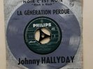 SP PHILIPS B 373.877 F / JOHNNY HALLYDAY / NOIR C'EST NOIR + 1 / POCHETTE CIBLE
