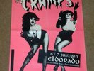 THE CRAMPS ORIGINAL POSTER SMELL OF FEMALE LIBERATION 1983 84 ELDORADO NEW ROSE