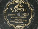 360j. Dodds' Washboard Band - Bull Fiddle Blues & Washboard Stomp - Victor 21552