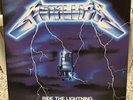 METALLICA RIDE THE LIGHTNING 1984 ORIGINAL PRESS VINYL LP EUC TESTED