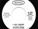 Northern Soul 45 RICKIE PAGE I Cry Inside / I'm His Girl EPIC Promo NM Popcorn