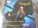 rare 33t DECCA SXL 2029 UK ed1 original,  CAMPOLI, TCHAIKOVSKY violin concerto,