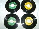 4 VTG 45rpm Records Hit Parader 24 Songs NAME GAME LEADER OF THE PACK MY GIRL