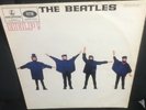 THE BEATLES HELP  1965 UK YELLOW & BLACK MONO (OUTLINE) 1ST PARLOPHONE VINYL LP