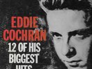 LP Eddie Cochran 1960 *EDDIE COCHRAN 12 of his Biggest Hits* Liberty LRP3172