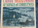 BING CROSBY, FRANK SINATRA 12 Songs of Christmas - Promo Record