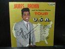 James Brown And His Famous Flames – Tour The U.S.A., autographed on front, 1962