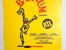 JEAN LUC MOREAU – BARNUM – AFFICHE ORIGINALE DE SPECTACLE - 1981