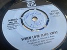 Margo And The Marvettes I’ll Be Home / When Love Slips Away 7” Vinyl Used,Signed
