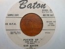 ROCKABILLY 45 GAR BACON ON BATON DJ PUCKER UP / JUSTICE