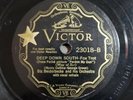 Deep down South, by Bix Beiderbecke & his Orch.Very Good cond. September 8 1930