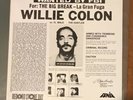 WHITE VINYL WILLIE COLON THE BIG BREAK  LA GRAN FUGA WANTED FANIA LATIN SALSA RE