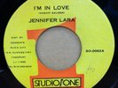 JENNIFER LARA IM IN LOVE / IM IN LOVE VERSION JAMAICAN STUDIO ONE 7
