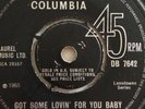 The Peasants,Got Some Lovin For You Baby/Lets Get Together,EX,Mod, Freakbeat