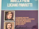 Signed Luciano Pavarotti 'Mirella Freni & Pavarotti' LP Vinyl - Decca 1981