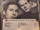 Simon and Garfunkel 1968 MONO-WHITE LBL PROMO & PROMO STICKERS RARE 