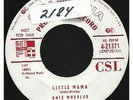 Onie Wheeler - Little Mama / She Wiggled and Giggled VINYL 45 WLPR