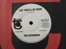 Rosebuds / World Column-Say You'll Be Mine / So Is The Sun  MINT 45 NORTHERN