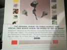 ART OF NOISE - IN VISIBLE SILENCE VINYL LP LIMITED EDITION WITH BONUS ALBUM