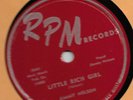 Jimmy Nelson 78rpm - Little Rich Girl / Sweetest Little Girl - RPM 368 (E)