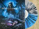 Avenged Sevenfold Nightmare GRAY/BLUE with BLACK Splatter Vinyl Record.