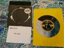JACK WHITE SELFISH LOVE B/W FEAR OF THE DAWN TRI COLOR 7” VINYL LP AND EXTRAS