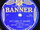 Banner #1499: Josie Miles/Jazz Casper-Let's Agree To Disagree/It's The Last V+
