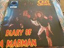Ozzy Osbourne Diary Of A Madman Blue Swirl vinyl 12” 33 rpm record album NEW