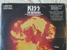 3x kiss vinyl lp record - self titled, hotter than hell, dressed to kill
