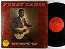 Furry Lewis - In His Prime 1927-1928 LP - Yazoo VG+ Shrink