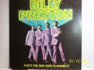 BILLY PRESTON THAT'S THE WAY GOD PLANNED IT LP, APPLE ST-3359, VINYL LP