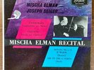 Mischa Elman Recital Joseph Seiger London LL 1631 EX ffrr mono