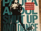Paula Abdul Shut Up and Dance (Mixes) Vinyl 12”  Virgin Records 1990 EX PROMO