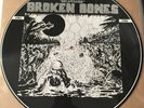 Broken Bones Decapitated Picture Disc Lp Fallout Record 1987 Rare Punk Discharge