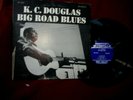 K.C. DOUGLAS BLUES LP BIG ROAD BLUES, on BLUESVILLE blue label/silver print 1962