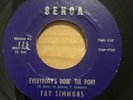 FAY SIMMONS Everybody’s Doin’ The Pony Won’t Stop Loving You 45 R&B Rocker Soul