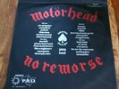 Motorhead No Remorse Double LP Vinyl