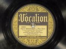 78 RPM -- Jimmie Noone Apex Club Orch., Vocalion 15819, E-V+ Jazz