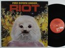 RIOT Fire Down Under ELEKTRA LP VG+/VG++ ^